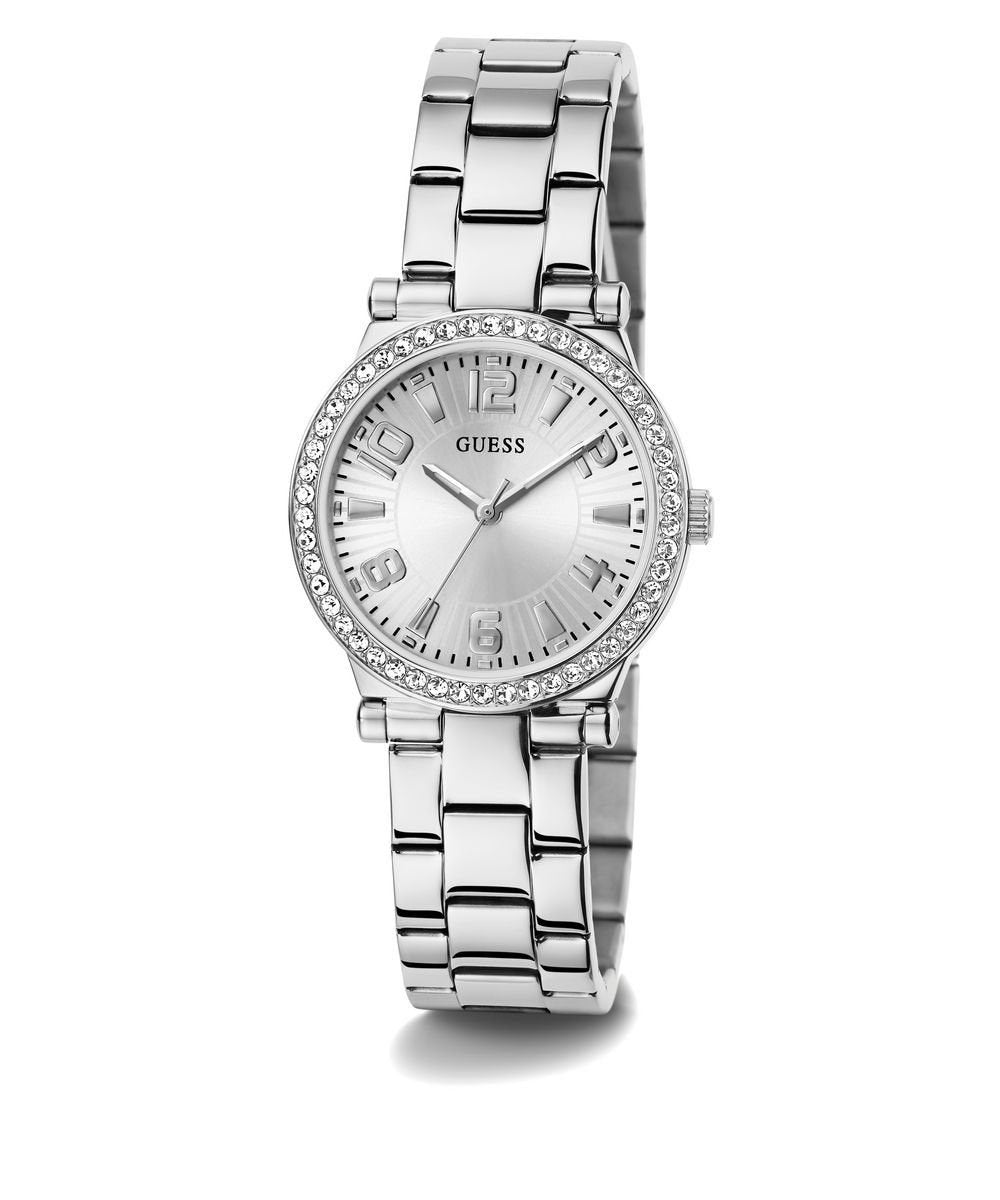 Guess Damen  Armbanduhr FAWN silber 32 mm GW0686L1