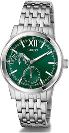 Guess Armbanduhr Herren Emerson Multifunction Silber GW0976G5