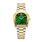 Aigner Armbanduhr Damen Ravenna Due Grün Gold AGW.259002