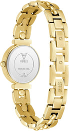Guess Armbanduhr Damen Gold-Tone Beaded Analog Watch (Leena) Gold GW0994L2