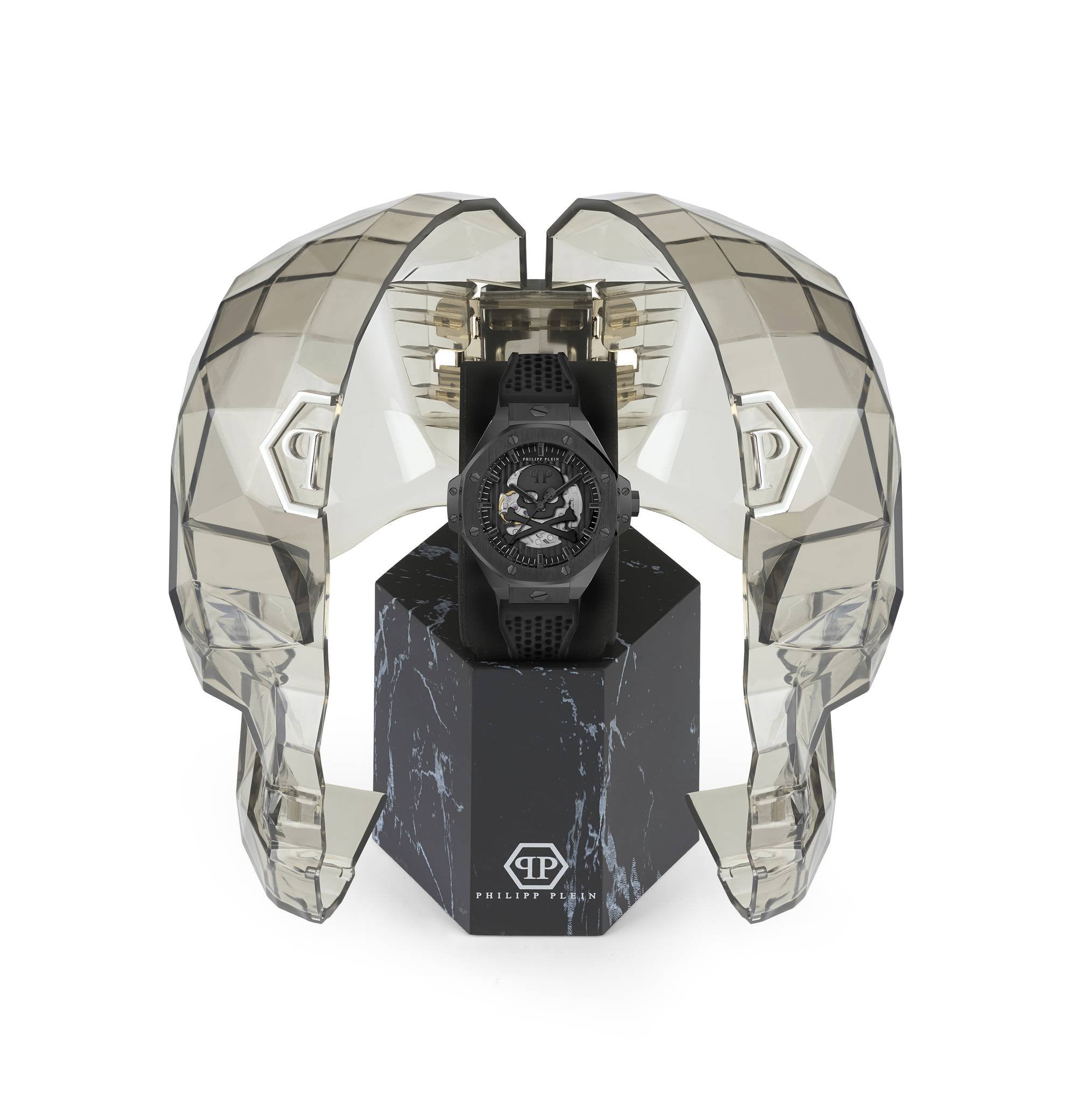 Philipp Plein Automatik Herrenuhr Plein $keleton Royal