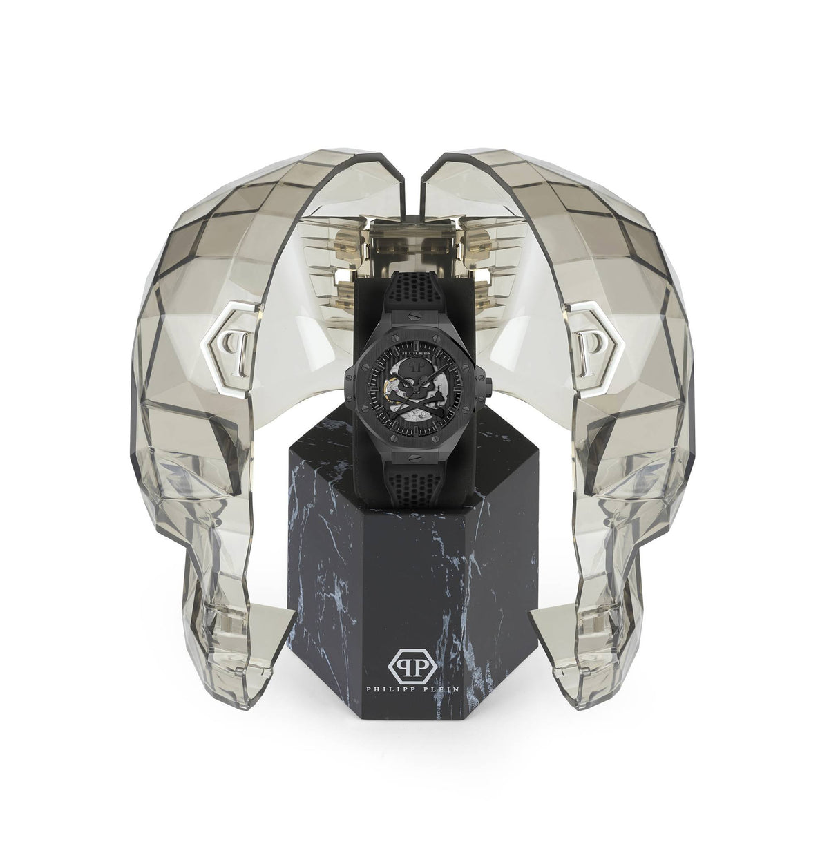 Philipp Plein Automatik Herrenuhr Plein $keleton Royal
