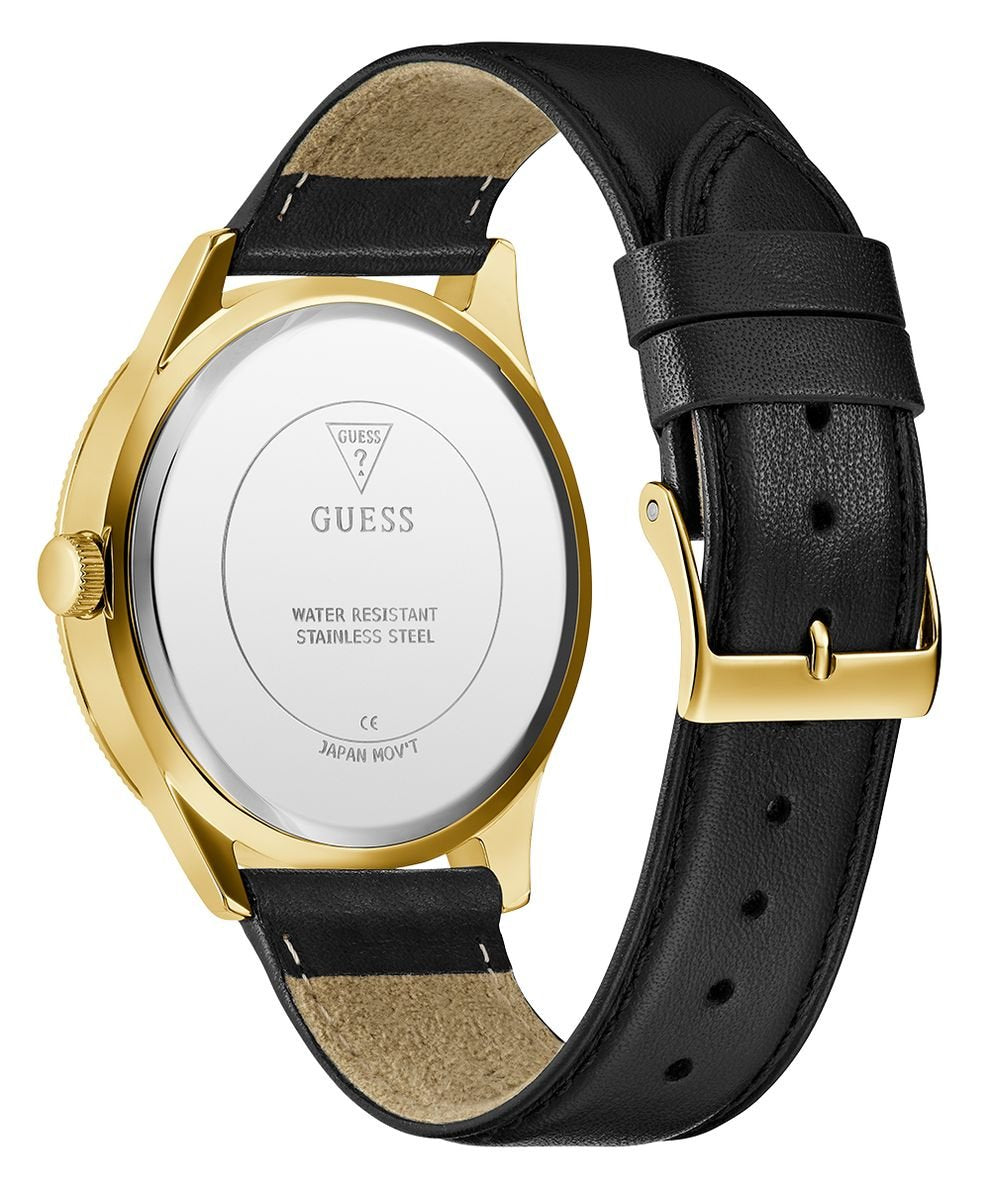 Guess Herren Armbanduhr Schwarz/Gold GD DEX GW0846G1