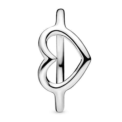 Pandora Damen-Partnerschaftsringe 925 Sterlingsilber mit '- Ringgröße 54 198613C00-54
