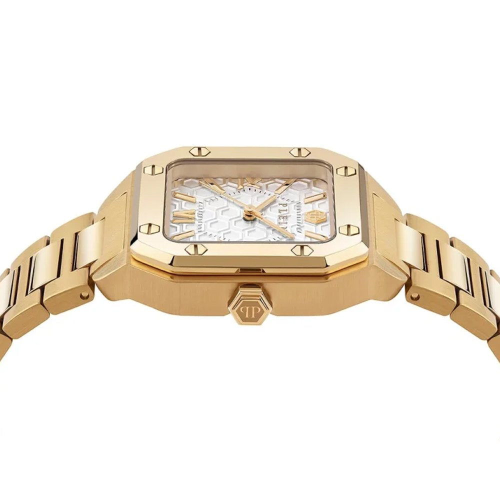 Philipp Plein Damenuhr Plein Edge Goldfarben PWZGA0426