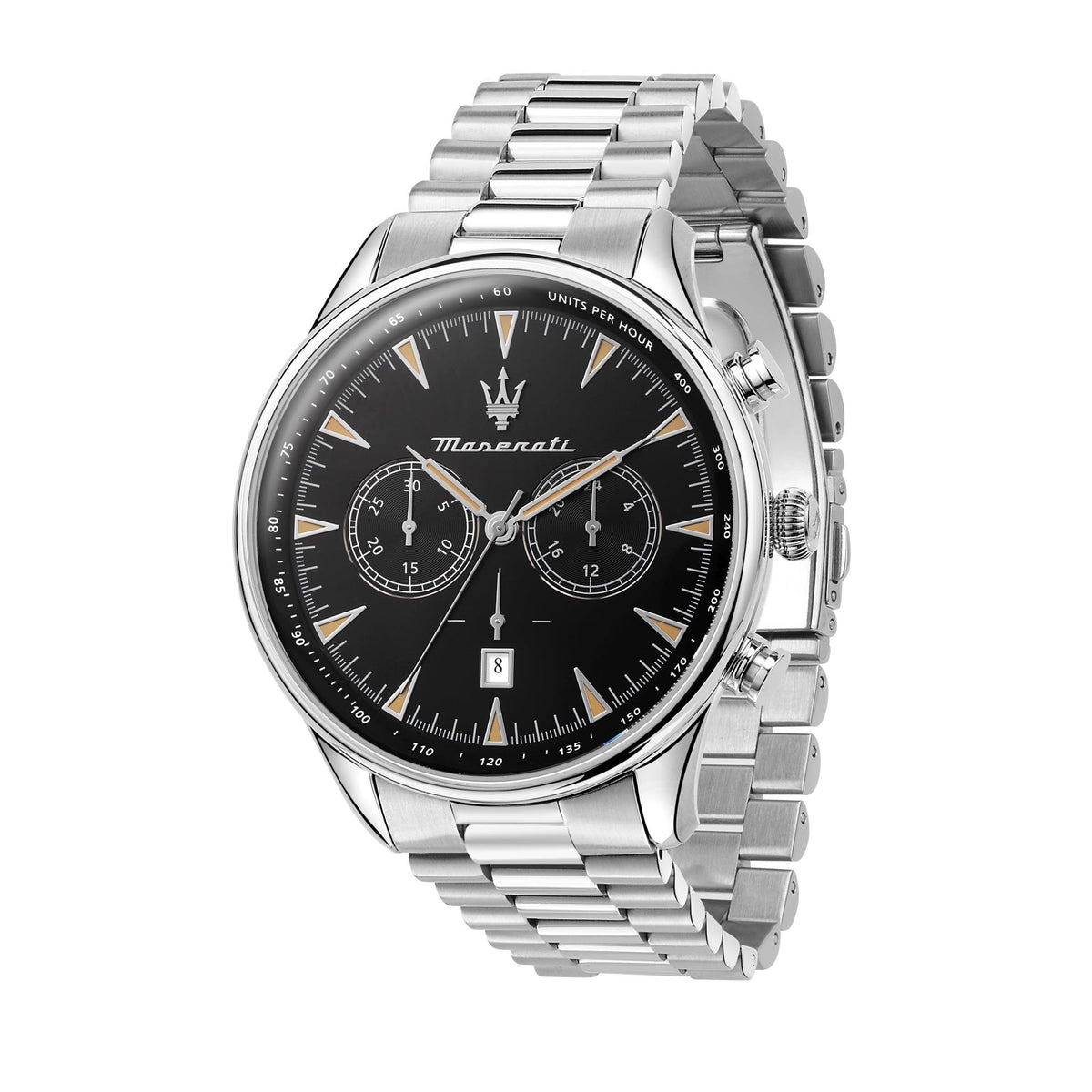 Maserati Herren Armbanduhr  Tradizione NA Datumsfenster Armband Stainless Steel R8873646004