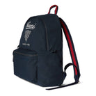 Gucci Rucksack Herren Bedruckter Canvas Rucksack Größe Medium Marineblau 821643 FAD79 4045