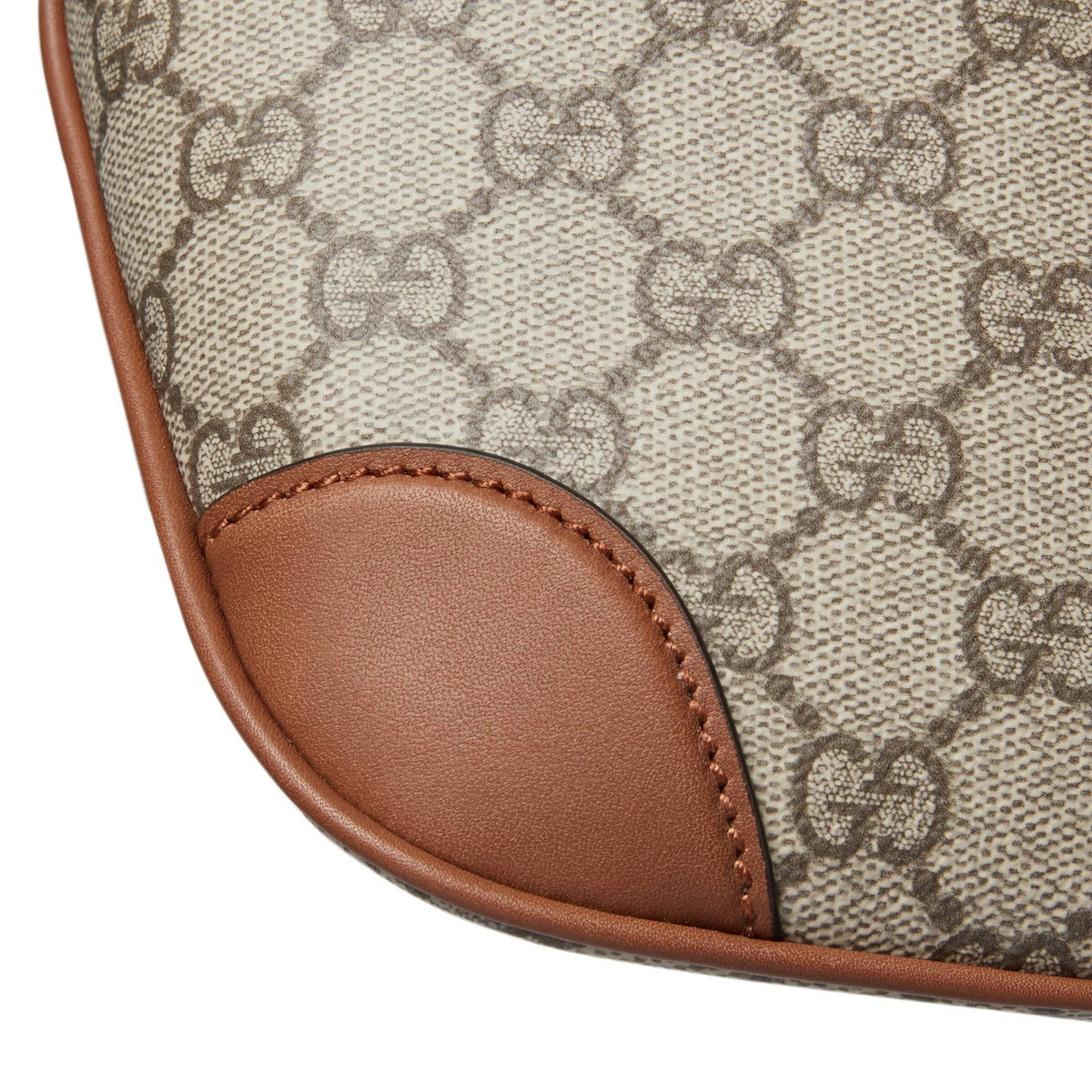 Gucci Gürteltasche Unisex GG Emblem Small Belt Bag Beige Braun 821165 FAEEC 9786