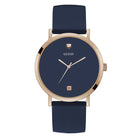 Guess Armbanduhr Guess Silikon Armband Blau 44mm W1264G3