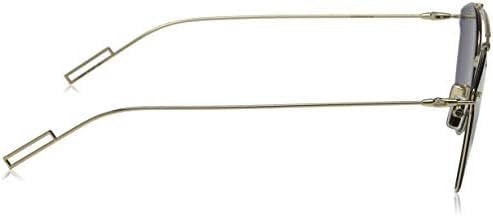 Dior Herren DIORPRESSURE WM J5G 57 Sonnenbrille, Gold (Gold/Gd Gold)