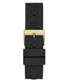 Guess Damen Armbanduhr Corset schwarz, gold 38 mm GW0599L2