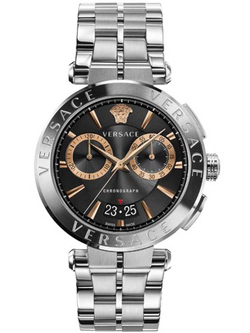 Versace Herren Armbanduhr Schweizer Uhr AION 45MM VE1D010 19