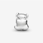 PANDORA Glücklicher Elefant Charm Sterling-Silber 10,6 x 12,2 x 9,8 mm (T/H/B)