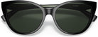 Emporio Armani 0EA4162 Sonnenbrille, mehrfarbig, 55 für Herren, Mehrfarbig