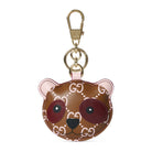 Gucci Taschenanhänger Unisex Panda Bag Charm Braun Rosa 821890-JAAKE-8148