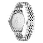 Philipp Plein Damenuhr Date Superlative Silberfarben, Hellblau PWYFA0726