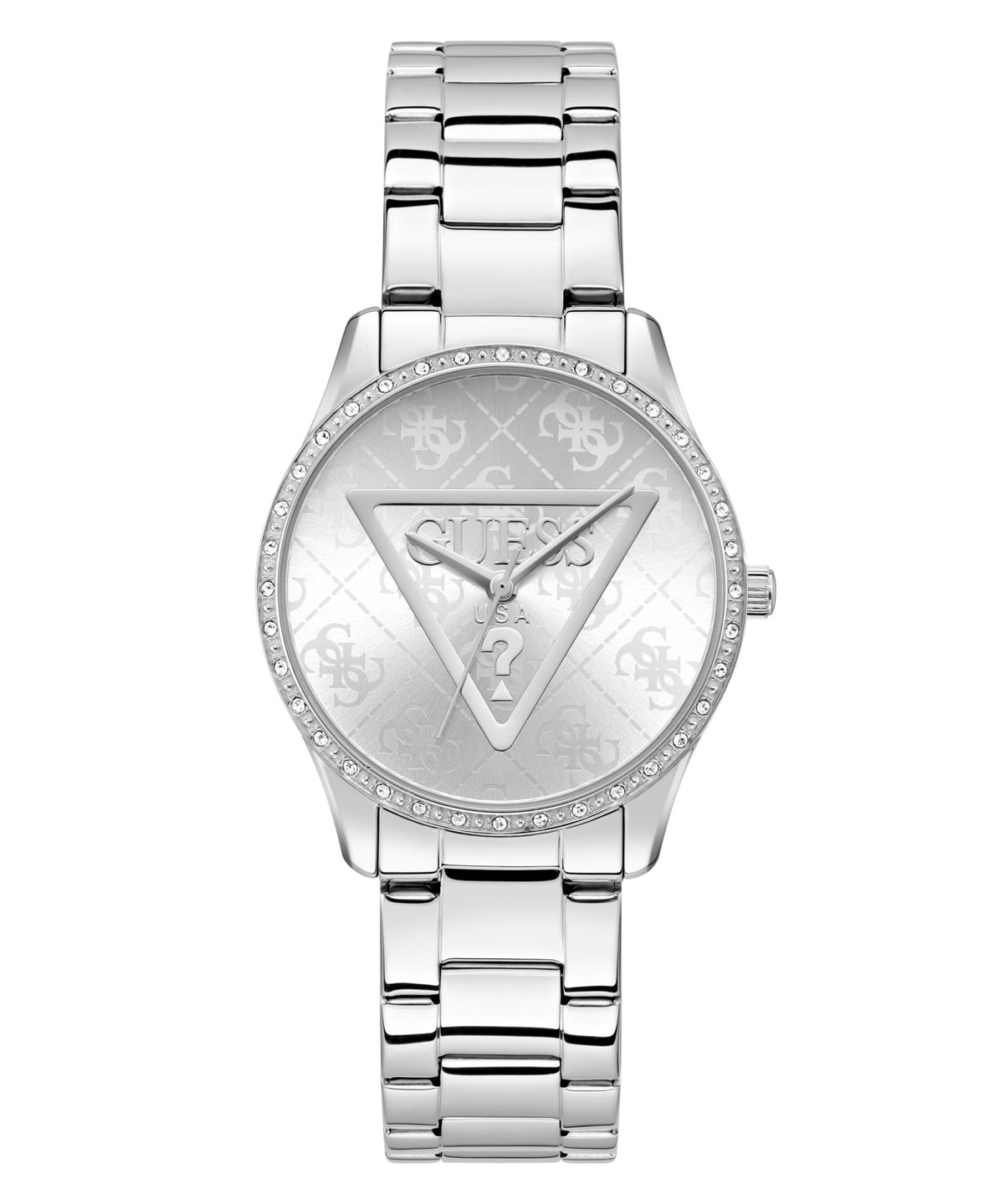 Guess Armbanduhr Damen Roxy Silber GW0987L1