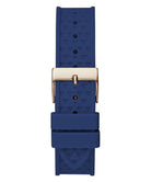Guess Damen Armbanduhr ZEST Multifunktion blau, roségold 39 mm GW0694L4