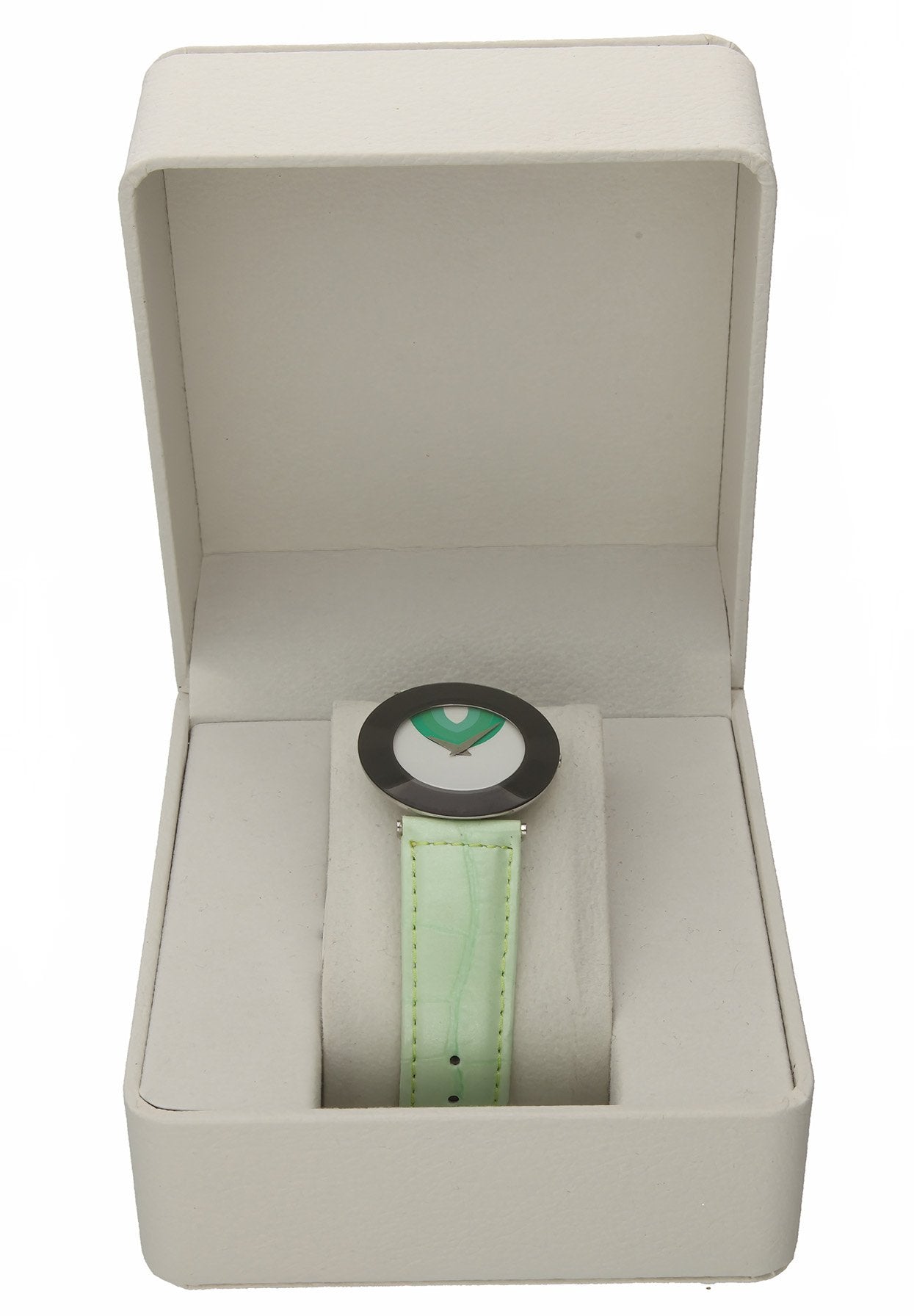 Jowissa Damenuhr Safira 999 Lederarmband grün J1.066.L