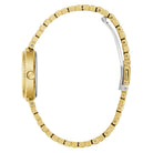 Guess Analog Armbanduhr Damen Clara Gold GW0930L4