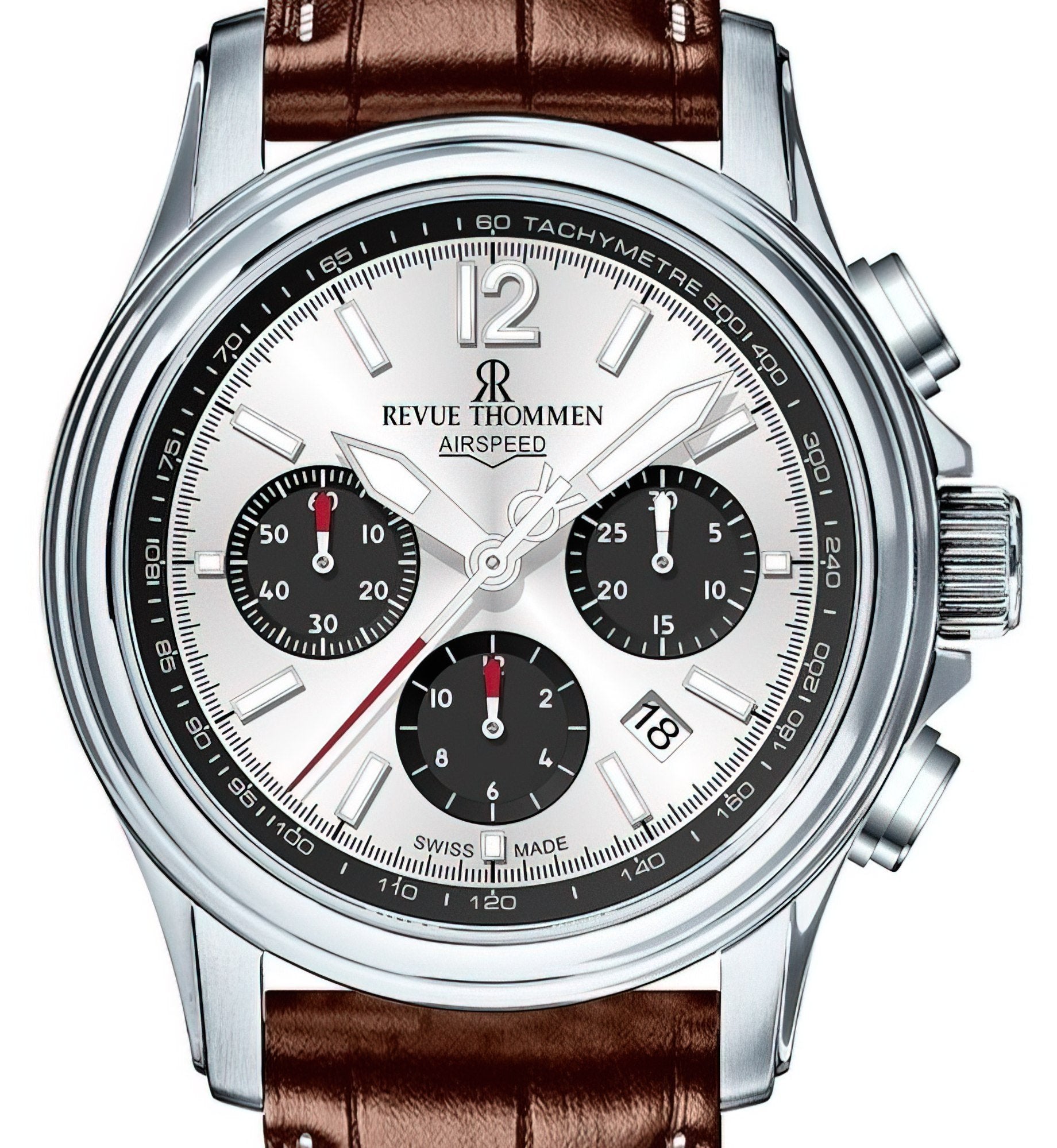 Revue Thommen Automatik Armbanduhr Airspeed 16041.6332