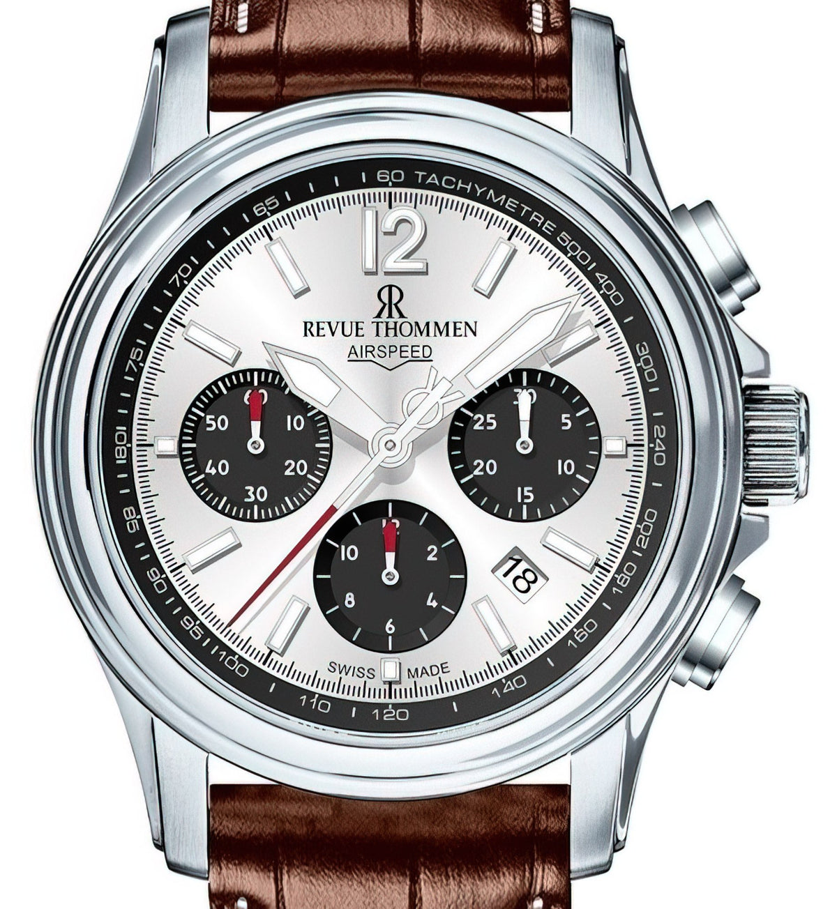 Revue Thommen Automatik Armbanduhr Airspeed 16041.6332