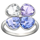 Swarovski Ring Damen Talia Pastell Kristall Blüte Mehrfarbig Ringgröße: 52 (16,5 mm) 1169519