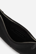 Karl Lagerfeld Schultertasche Damen Ikon Nylon Halfmoon Schwarz A4W30015 999