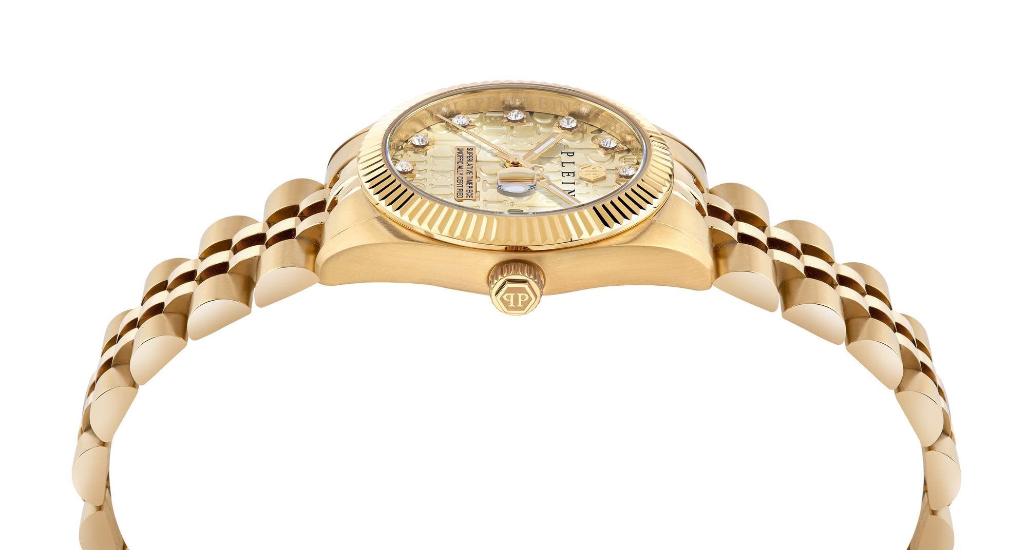 Philipp Plein Damenuhr Date Superlative