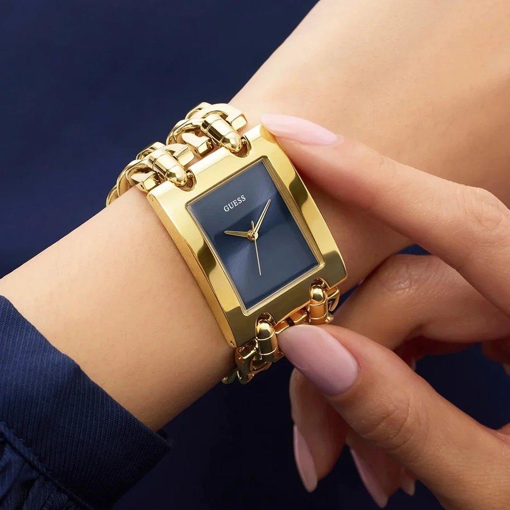 Guess Armbanduhr Damen Mod Heavy Metal Gold GW0740L3