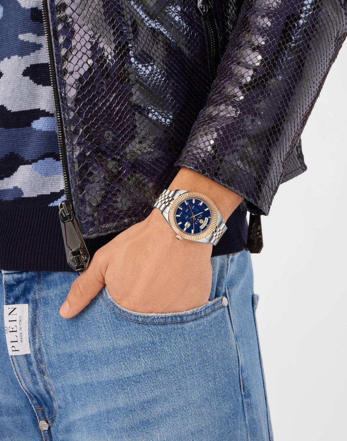 Philipp Plein Herrenuhr Date Superlative