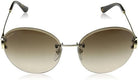 Bulgari Damen 0BV6091B 278/13 61 Sonnenbrille, Gold (Pale Gold/Browngradient)