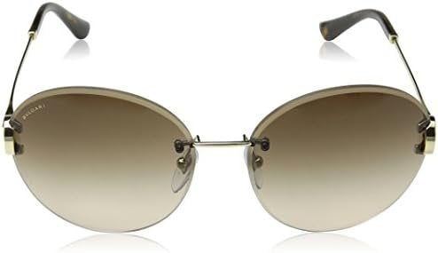 Bulgari Damen 0BV6091B 278/13 61 Sonnenbrille, Gold (Pale Gold/Browngradient)
