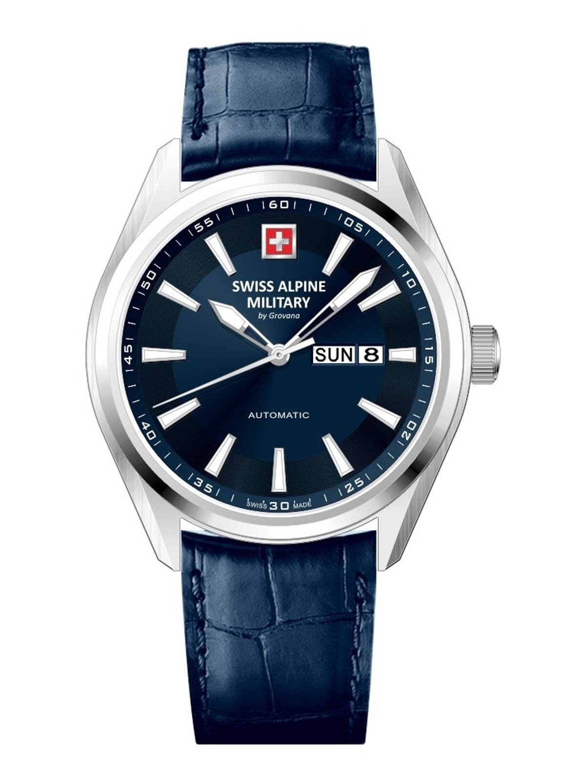 Swiss Alpine Military Herren Armbanduhr Automatic with Sapphire Crystal  7090.2535