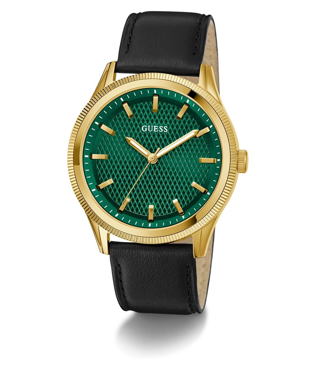 Guess Herren Armbanduhr Schwarz/Gold GD DEX GW0846G1