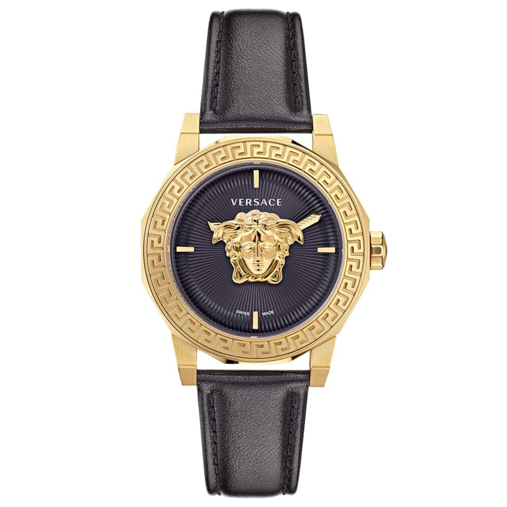 Versace Uhr Damen Medusa Deco Schwarz/Gold  VE7B00223