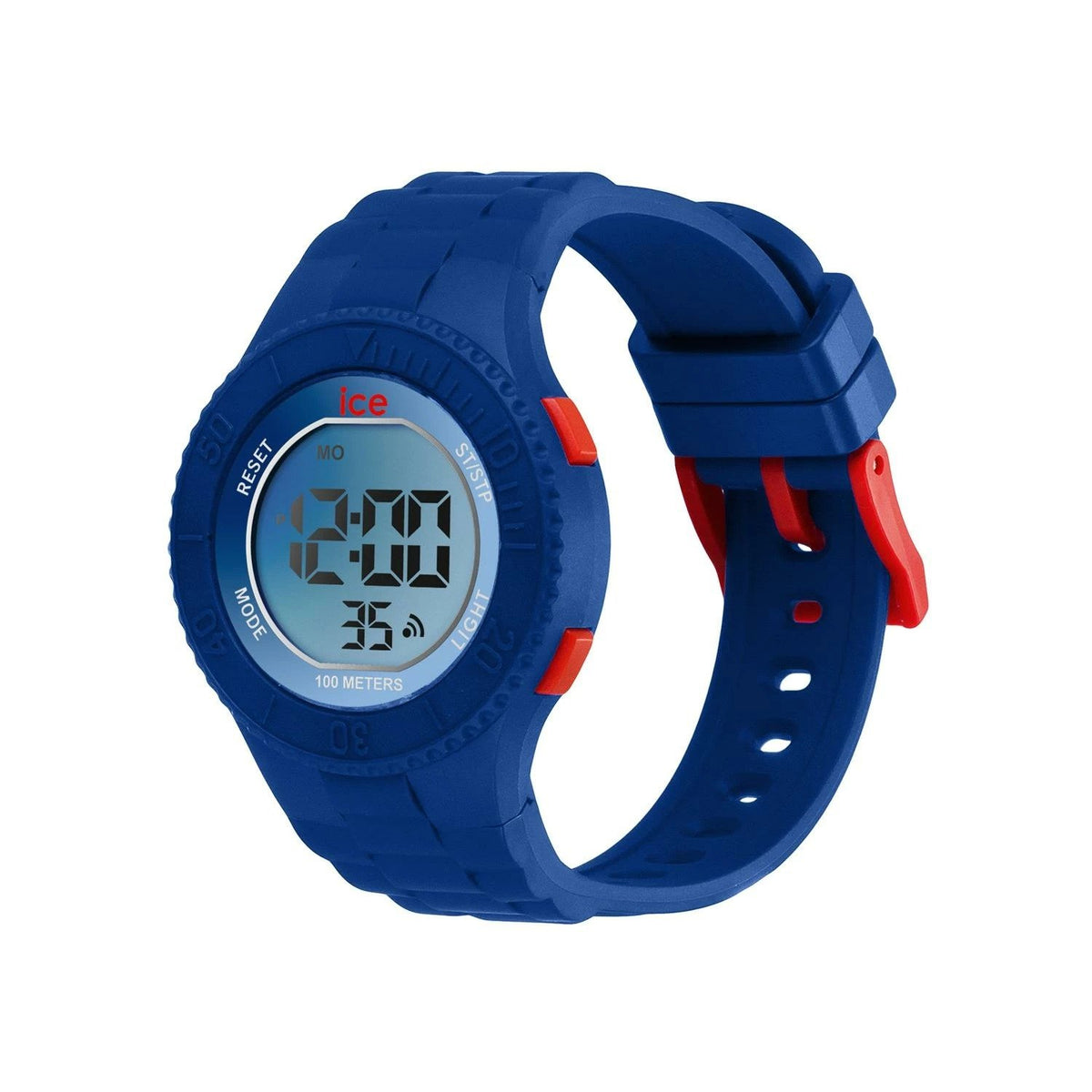 Ice-Watch Kinder-Digitaluhr Unisex ICE digit Blue shade Small blau 021611