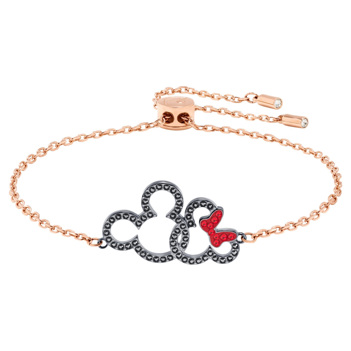 Swarovski Armband Damen Mickey and Minnie Mehrfarbig Roségoldfarben 5435138