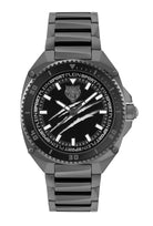 Plein Sport Herren Uhr Thunder Force PS8BA1024 Schwarz Edelstahl 47 mm