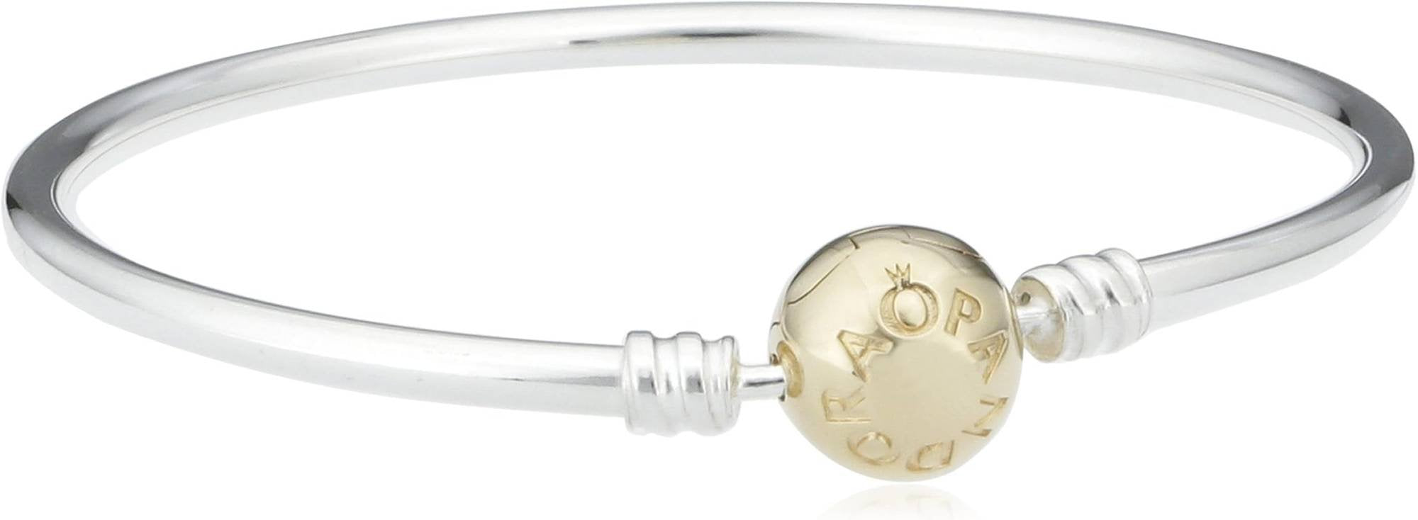 Pandora Armreif Damen Moments Silber Gold 19 cm 590718-19