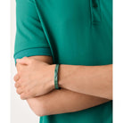 Aston Martin Armband Herren AML ICON Edelstahl IP Grün MJIBF5BM6