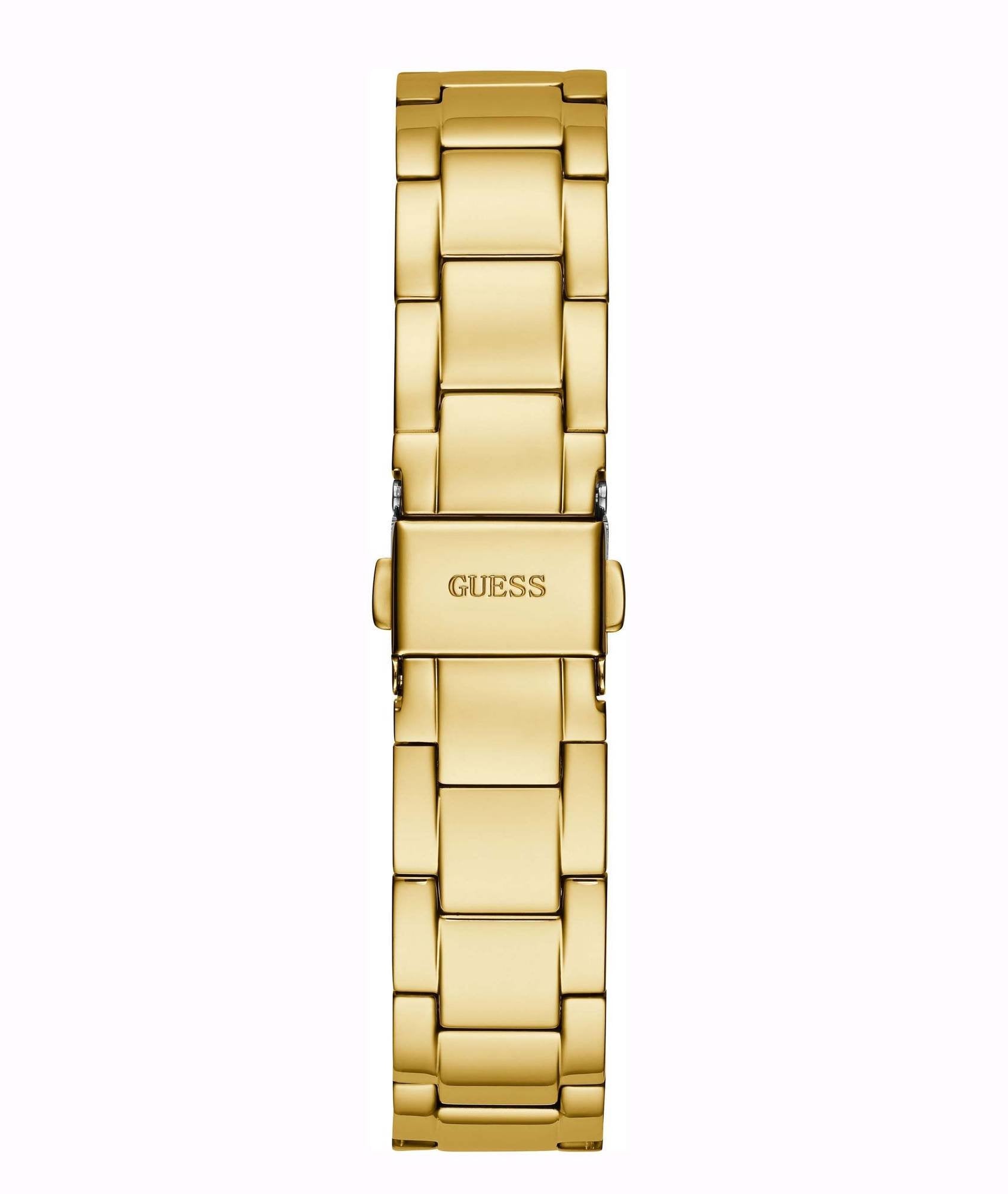 Guess Damen Armbanduhr Quatro clear gold 36 mm GW0300L2