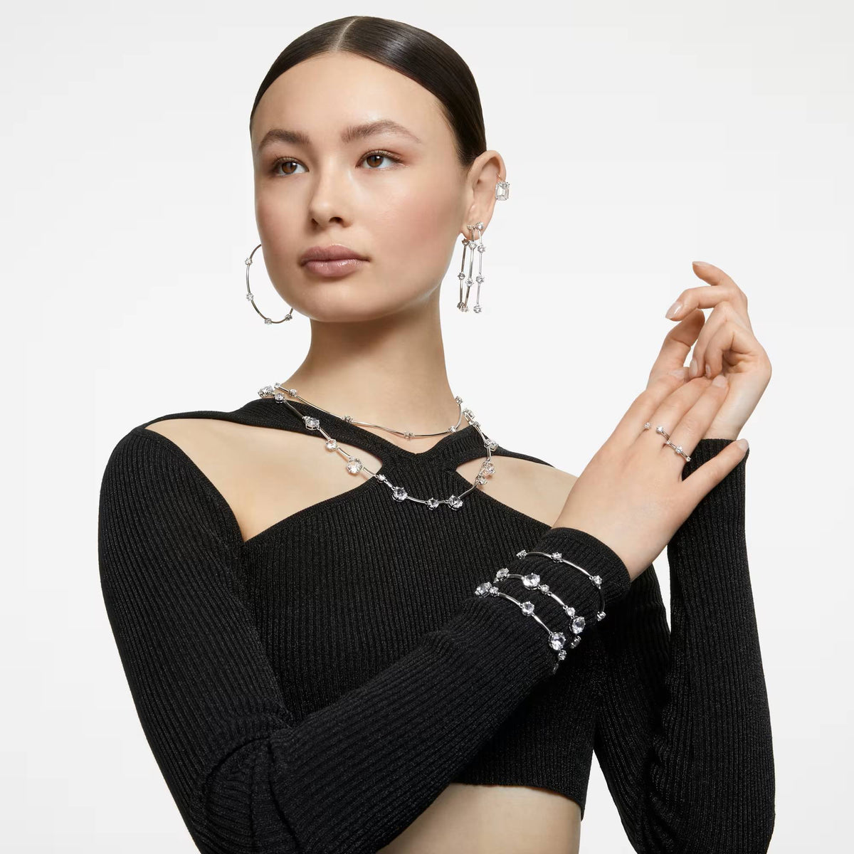 Swarovski  Constella Ohrhänger Asymmetrisches Design 5641681