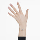 Swarovski Armband Damen Symbolica Evil Eye blau gold Gr. M 5692171