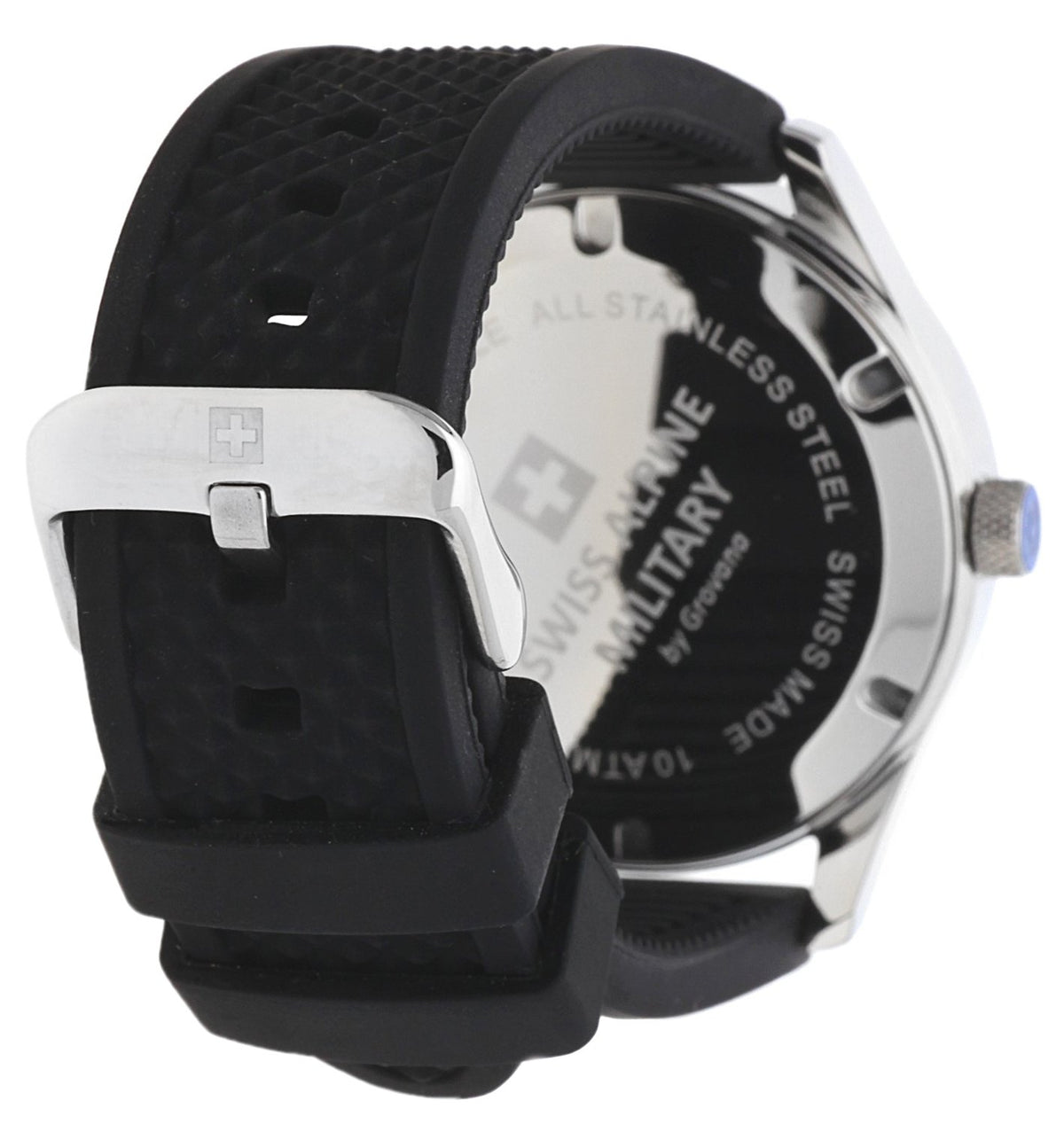 Swiss Alpine Military by Grovana Herren Armbanduhr schwarz 7055.1833