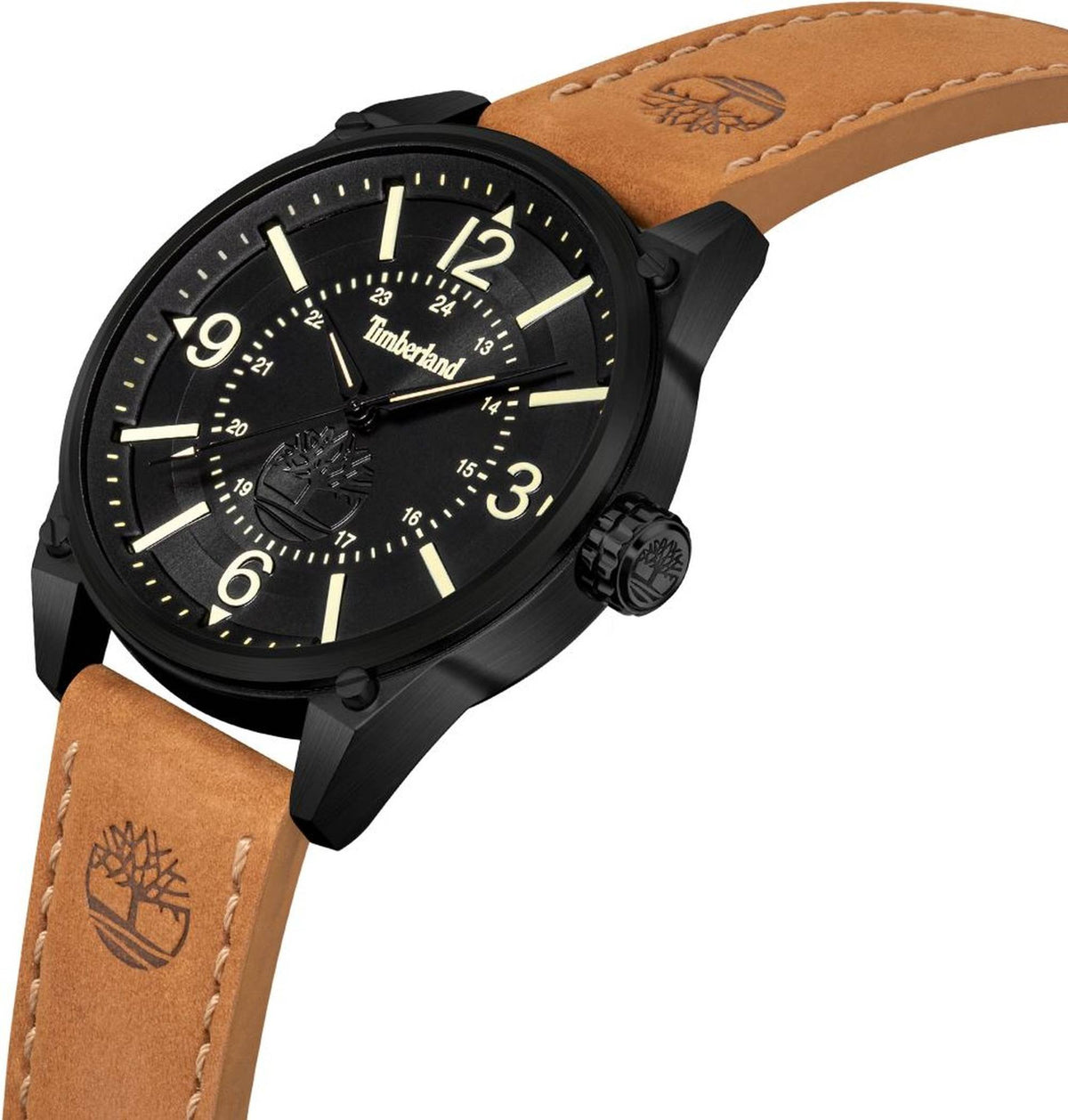 Timberland Analoguhr Herren Palmyra-Z Schwarz Braun TDWGA9000602M