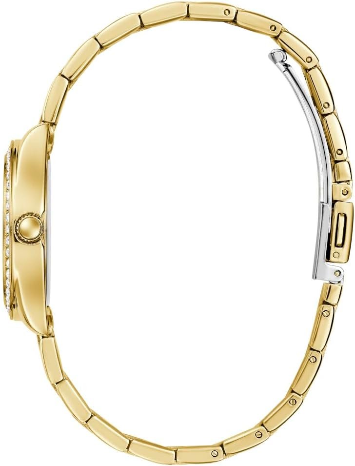 Guess Armbanduhr Damen Mini Luna Analog Gold GW0841L5