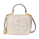 Gucci Handtasche Damen Gucci Blondie Small Top Handle Bag Mystic White 744434 1IV0G 9022