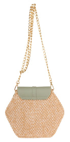 House of Louisa Damen Umhängetasche grau/beige LOU1006-GR