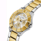 Guess Damen Armbanduhr Sunray Multifunktion gold, silber 36 mm GW0616L2
